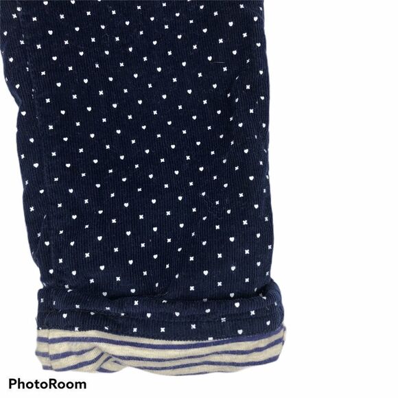 Deux par Deux Girls Corduroy Polka Dot Pants 3 - Picture 2 of 7